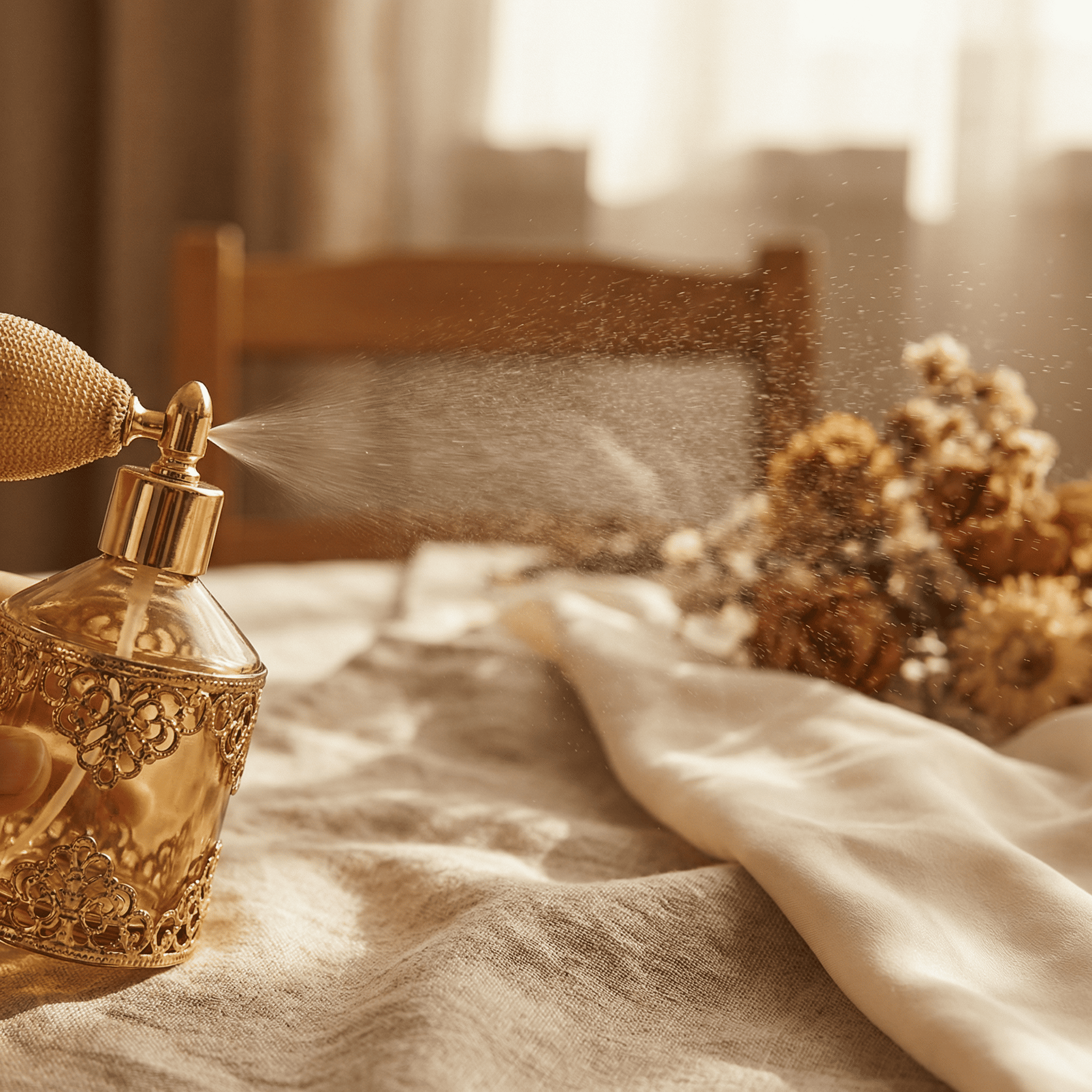 how perfume atomizer creates fine mist nozzle pressure