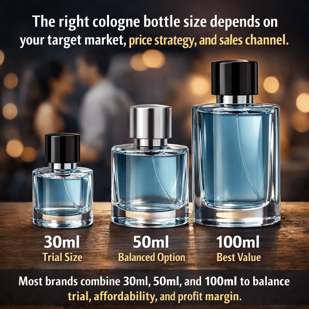 cologne bottle sizes 30ml 50ml 100ml comparison