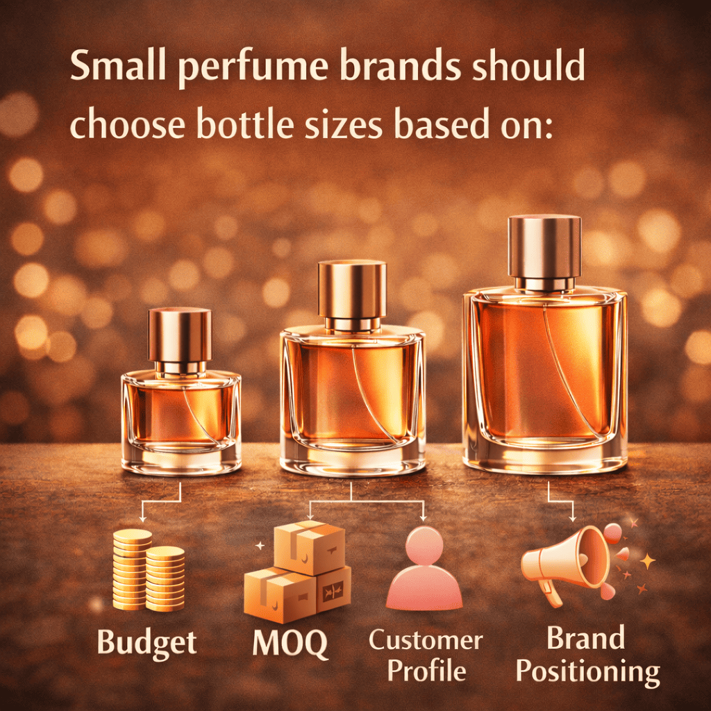 small perfume brand packaging line