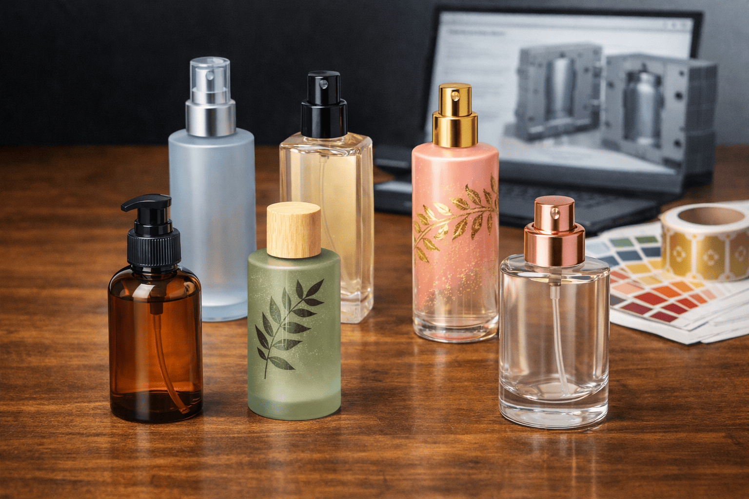 low moq custom perfume bottle packaging