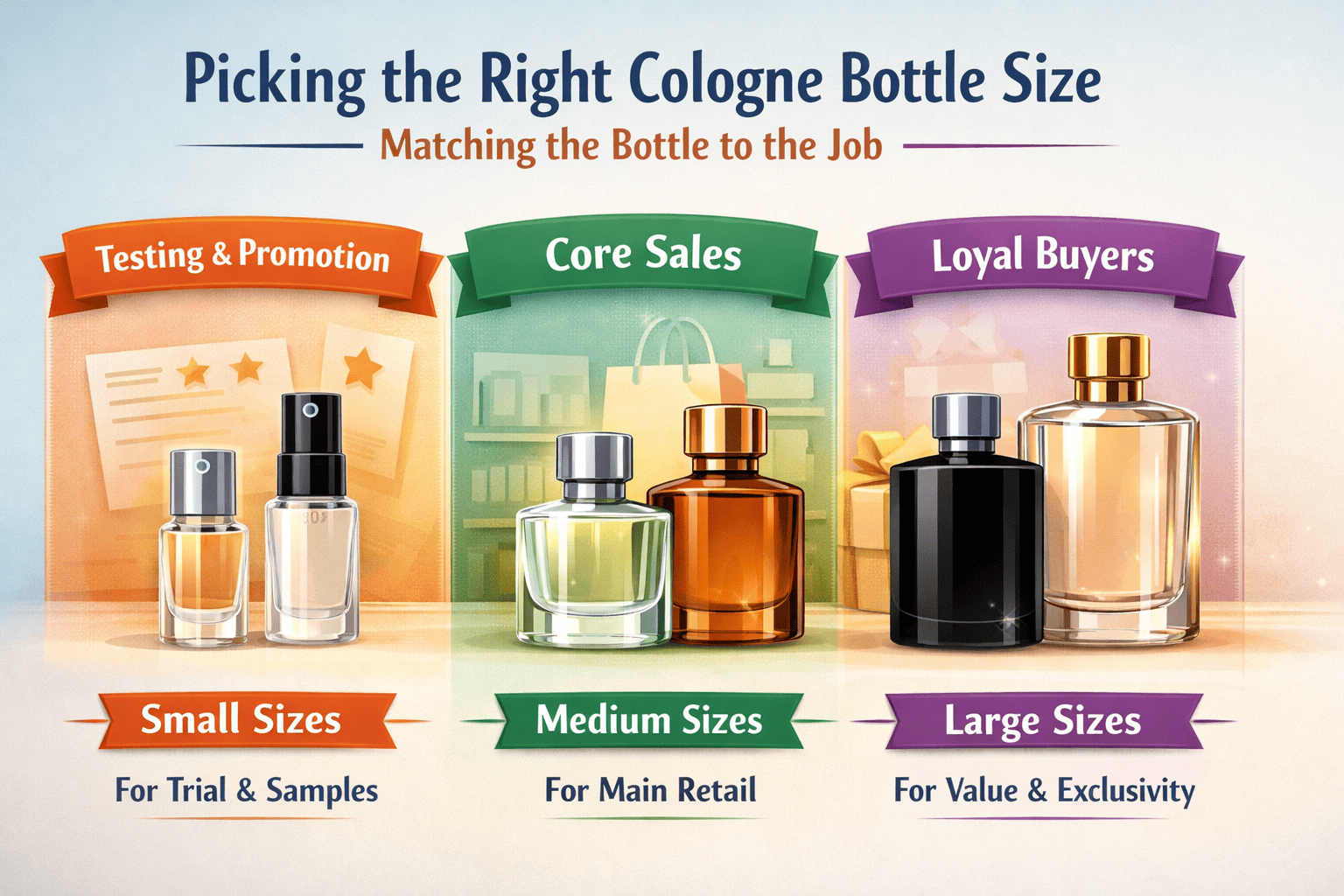 cologne bottle size guide for perfume brands