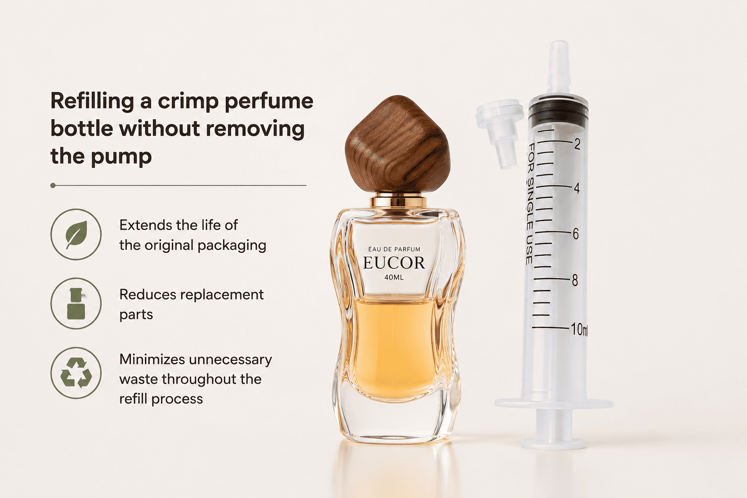 Eco-friendly perfume refill system