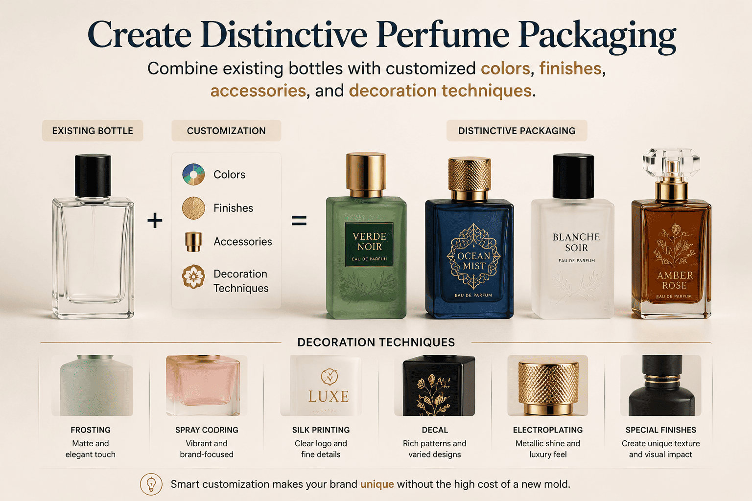Perfume brand packaging growth journey