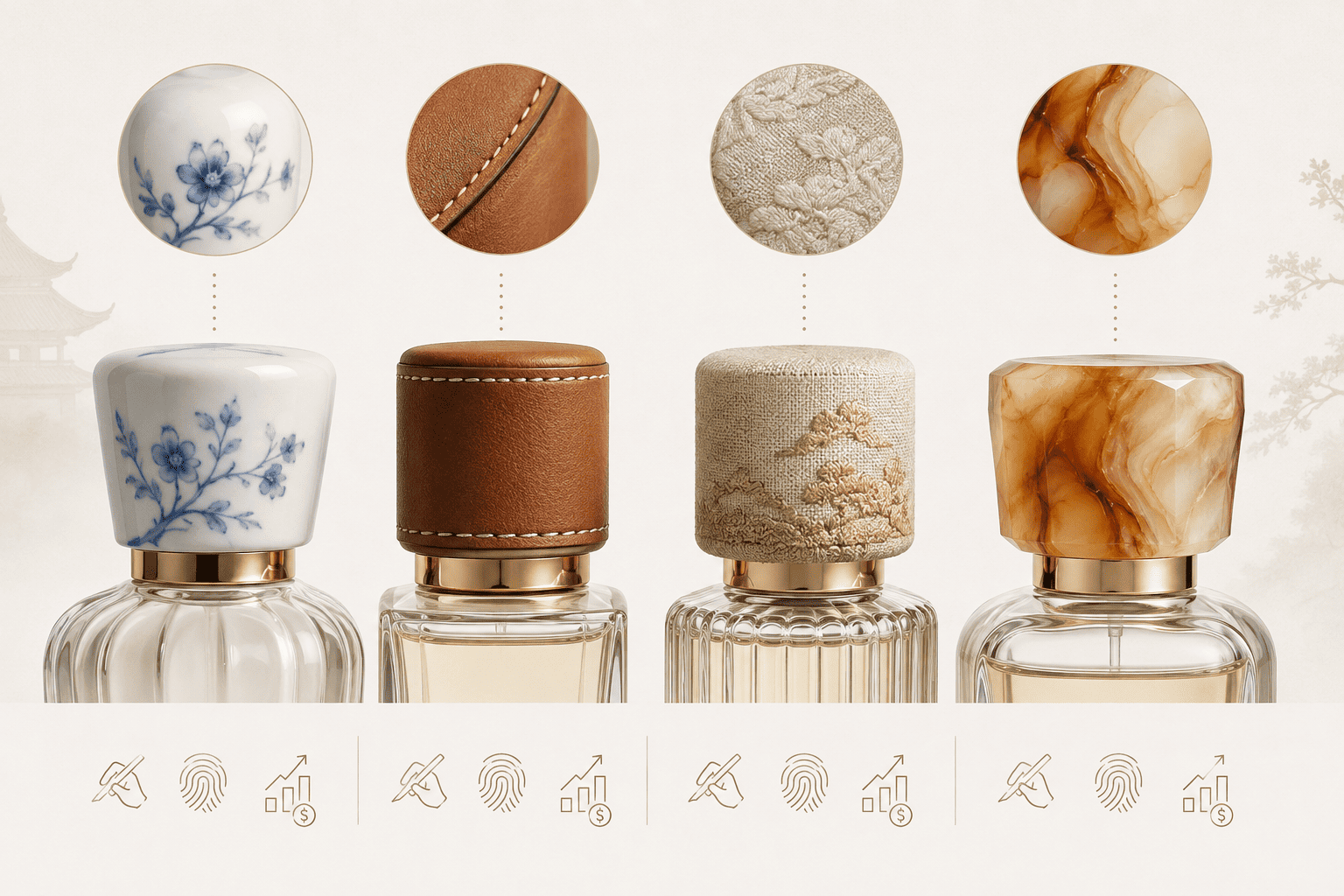 special material perfume caps