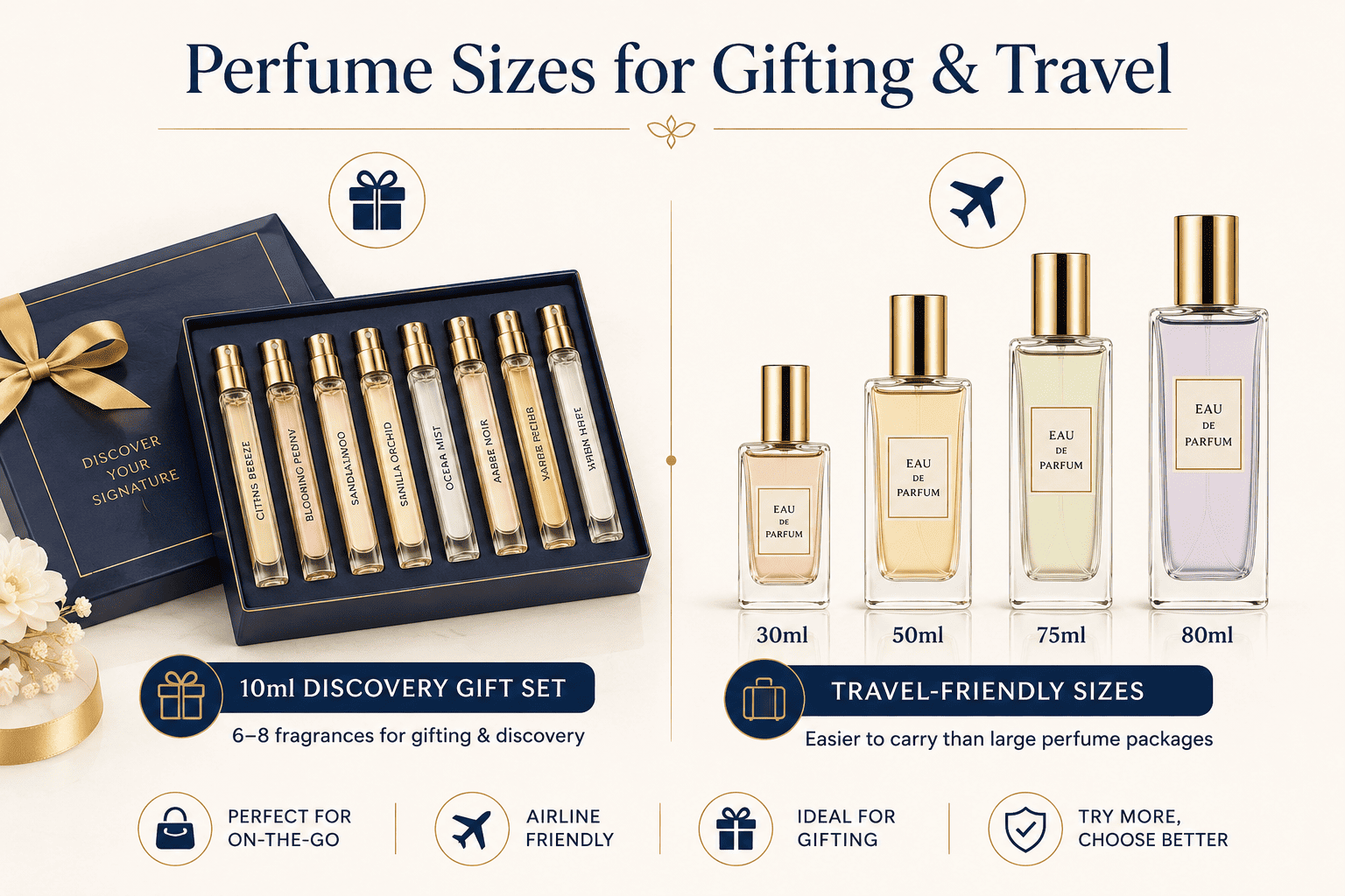 10ml perfume gift set travel perfume bottles