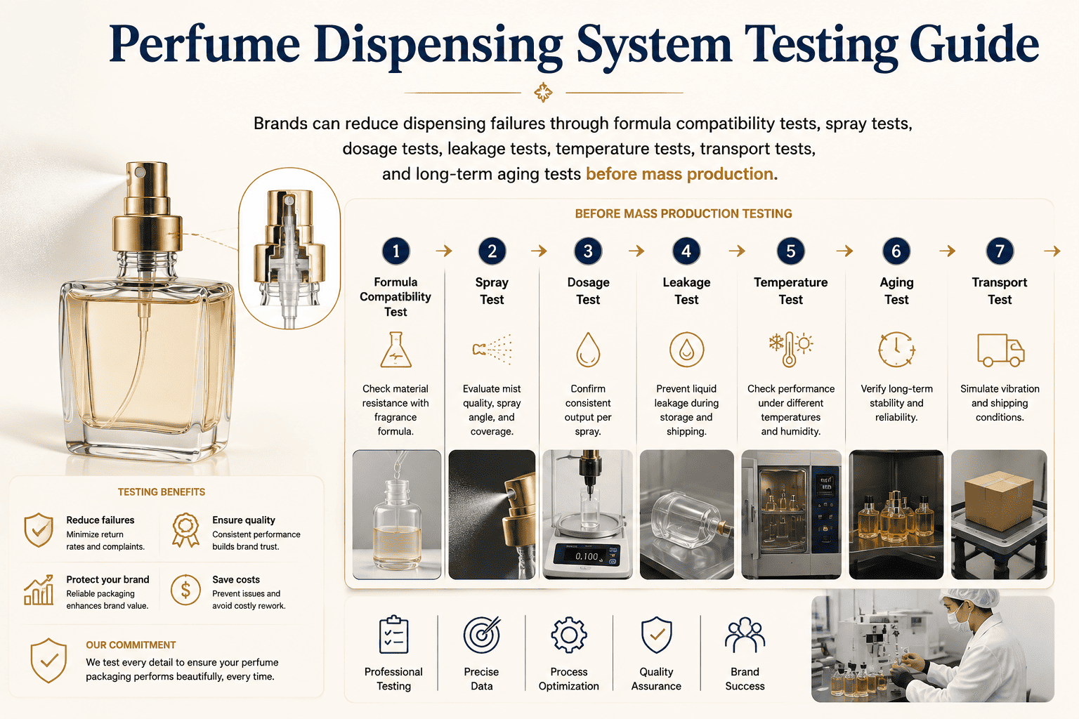 perfume packaging compatibility testing