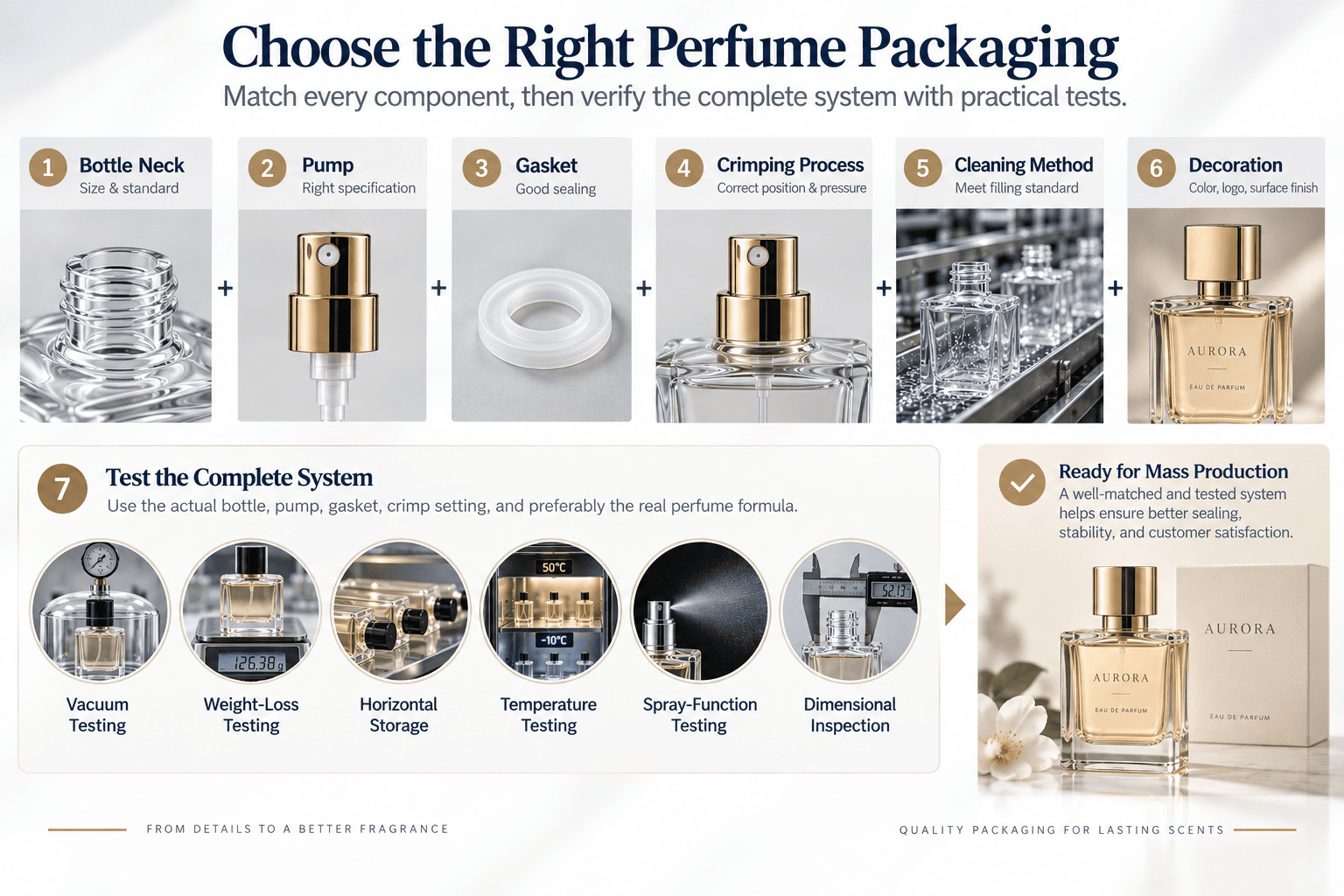 choose perfume packaging for fragrance shelf life