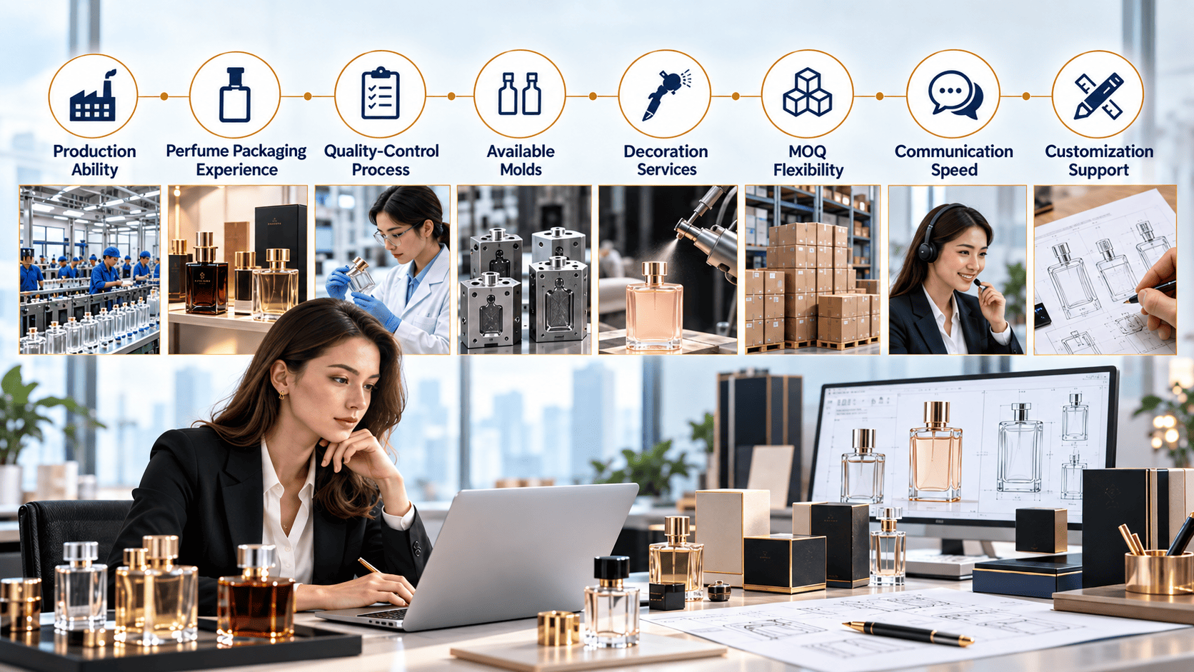 how to choose a perfume bottle manufacturer